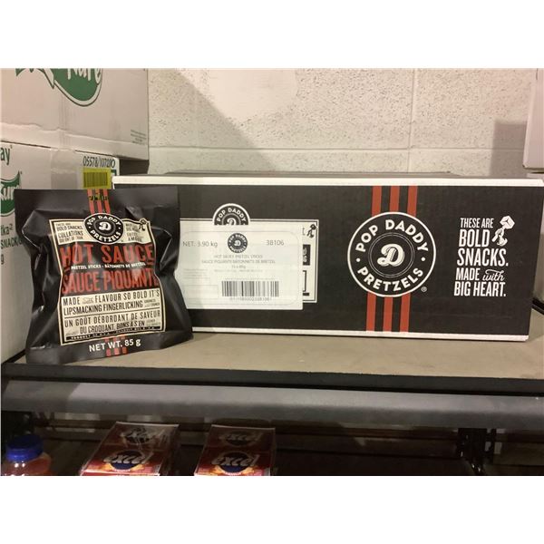 Pop Daddy Hot Sauce Pretzels 15X85g