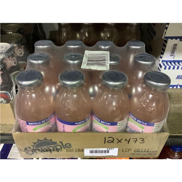 Snapple Strawberry Kiwi Drink 12X473ml