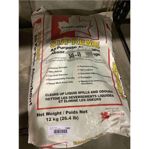 Supreme All Purpose Absorbent 12Kg