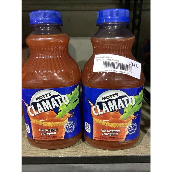 Motts Clamato Juice 2X 945ml
