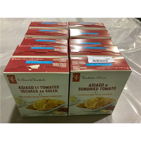 PC Asiago & Sundried Tomato Crackers 6X200g
