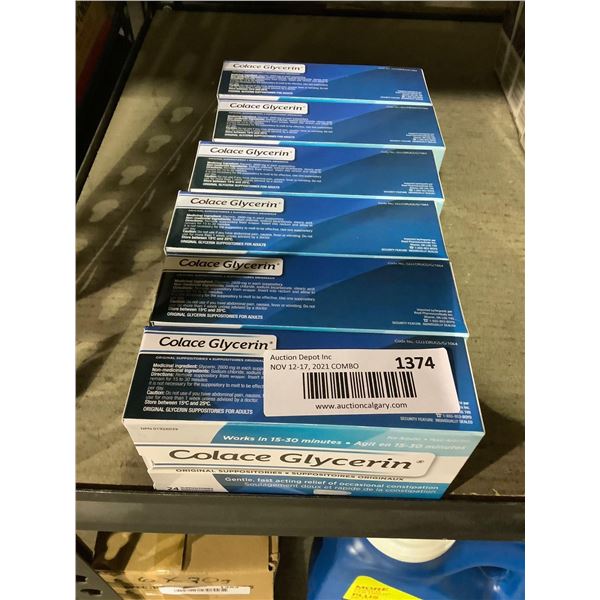 Colace Glycerin Suppositories 6X 24