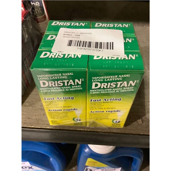 Dristan Fast Acting Mentholated Nasal Spray 6X30ml