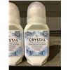 Image 2 : Crystal 24 Hour Mineral Deodorant Roll On 3X60ml