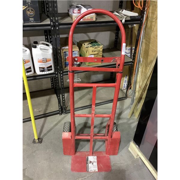 Red Dolly with Air Filled Tires