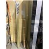 Image 1 : Box of Shur-Trim Carpet Strips nd box of shelving support brackets