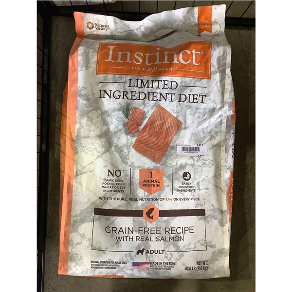 Instinct Limited Ingredient Salmon Dog Kibble 20 Lbs