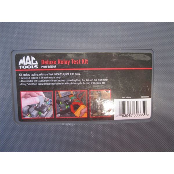 Mac Tools Deluxe Relay Test Kit