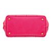 Image 4 : Prada Pink Canvas Leather Canapa 2 Way Tote Bag