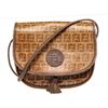 Image 1 : Fendi Brown Canvas Zucci Mini Crossbody Bag