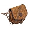 Image 2 : Fendi Brown Canvas Zucci Mini Crossbody Bag