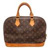 Image 1 : Louis Vuitton Brown Monogram Canvas Alma Satchel Bag