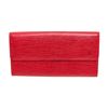 Image 1 : Louis Vuitton Red Epi Leather Sarah Wallet