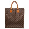 Image 1 : Louis Vuitton Brown Monogram Canvas Sac Plat Tote Bag