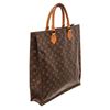 Image 3 : Louis Vuitton Brown Monogram Canvas Sac Plat Tote Bag