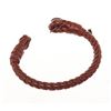 Image 4 : Bottega Veneta Brown Leather Bracelet