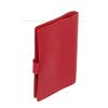 Image 3 : Louis Vuitton Red Epi Leather Agenda PM Wallet