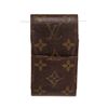 Image 1 : Louis Vuitton Brown Monogram Canvas Cigarette Case Clutch