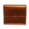 Image 1 : Louis Vuitton Brown Monogram Vernis Leather Elise Sarah Wallet