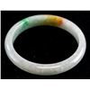 Image 3 : Chinese Three Color Jadeite Carved Bangle