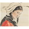 Image 3 : Jiang Zhaohe 1904-1986 Chinese Watercolor Lady