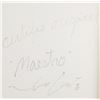 Image 5 : Oil on Canvas "Maestro" Signed