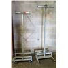 Image 1 : Qty 2 Rolling Pole Bases for Lighting