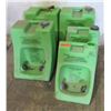 Image 1 : Qty 5 Honeywell Green Portable Emergency Eyewash Stations