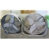 Image 1 : Qty 2 TPI Corp Warehouse Fans - 1 on Wheels