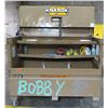 Image 1 : Knaack Storagemaster Chest 90  73"x31"x57"H & Contents: Bondo, Top Gun DAP, Cleaner