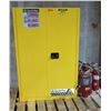 Image 1 : Justrite Sure-Grip EX Flammable Liquid Storage Cabinet & Contents: Gas Cans, etc