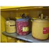 Image 3 : Justrite Sure-Grip EX Flammable Liquid Storage Cabinet & Contents: Gas Cans, etc