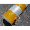 Image 2 : Metal Pole w/ Yellow Stripes & Hooks  7" Diameter x 84"L