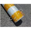Image 3 : Metal Pole w/ Yellow Stripes & Hooks  7" Diameter x 84"L
