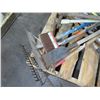 Image 3 : Pallet Landscape Tools: Shovels, Rakes, Hoes, Axe, etc