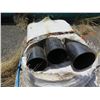 Image 3 : Pallet Multiple Pipes 7" Diameter x 24"L & Blue Tubing and Pipes