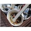 Image 8 : Metal Bin Bases, Shackles, Rods, Pipes, etc
