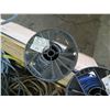 Image 17 : Wood Bin w/ Misc Cables & Multiple Spools Wire