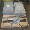 Image 1 : Qty 2 Square D Enclosed Breaker Boxes