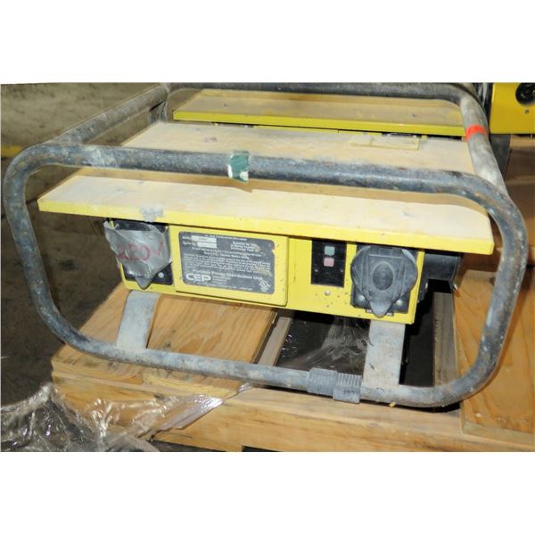 Qty 3 CEP Portable Power Distribution Units 8506-GU 3R Raintight for Outdoor Use