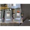 Image 2 : Qty 9 Square D Enclosed Breaker Boxes Heavy Duty Safety Switch