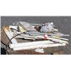 Image 1 : Pallet Safety Folding Sawhorses, Manhole Cover, Chains, etc
