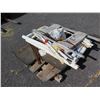 Image 2 : Pallet Safety Folding Sawhorses, Manhole Cover, Chains, etc