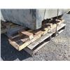 Image 2 : Bin w/ Forklift Extensions & Safety Sign, Angle Iron etc