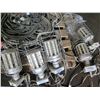 Image 3 : Multiple Bergen Industries Work Lights w/ Cable & Connectors
