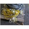 Image 2 : Pallet String Lights (some with Cages) & Cables for Power Distribution Units