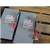 Image 2 : Qty 7 Eaton  Enclosed Breaker Boxes Heavy Duty Safety Switch