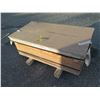 Image 15 : Wooden Box w/ Attached Lid & Contents: Rods, Washers, Nuts & Bolts, Knots, etc