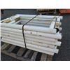 Image 3 : Pallet of Multiple White Metal Pipe Frames