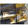Image 3 : Multiple Lengths Lumber w/ Yellow Metal Brackets